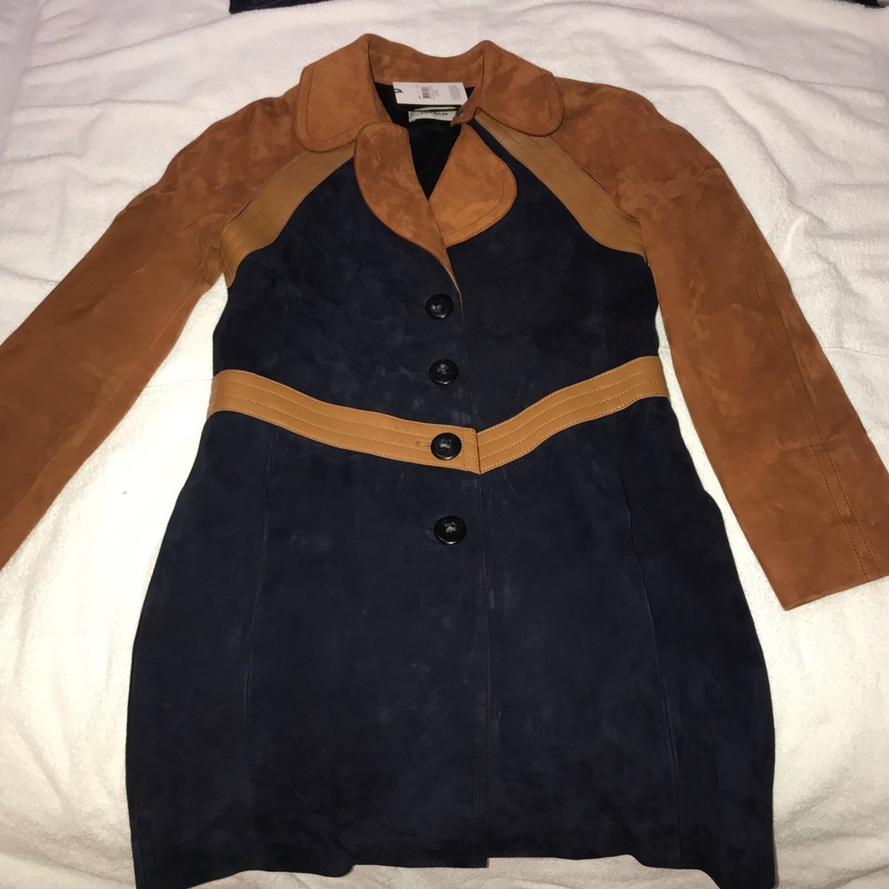 Brand new coach beautiful suede jacket